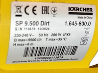 Karcher sp9.500 dirt pomp - afbeelding 5 van  6