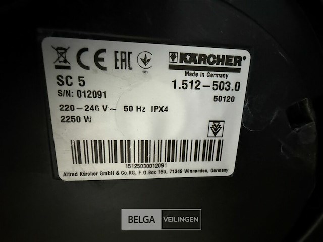 Kärcher steamer sc5 - afbeelding 5 van  5