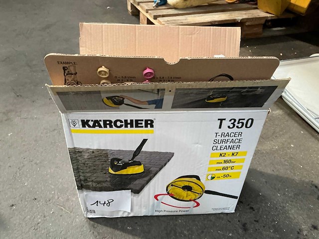 Kärcher t350 terrasreiniger - afbeelding 2 van  2