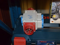 Karcher was borstel, 2 lege gereedschapskoffers bosch, stekker doos - afbeelding 2 van  6