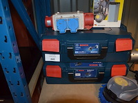 Karcher was borstel, 2 lege gereedschapskoffers bosch, stekker doos - afbeelding 6 van  6
