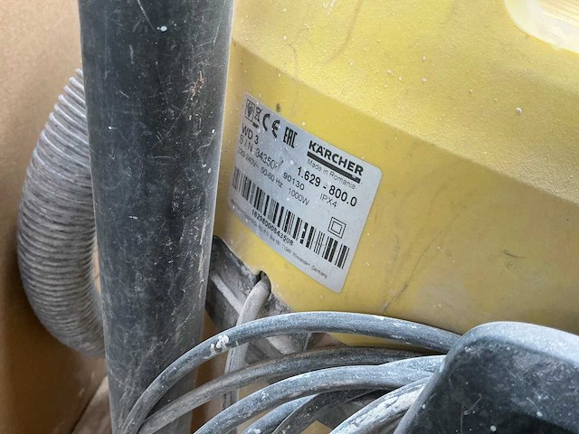 Kärcher wd3 bouw stofzuiger - afbeelding 4 van  4