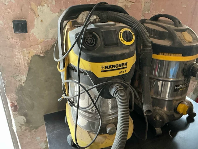 Kärcher/hbm industriële stofzuiger (3x) - afbeelding 5 van  6