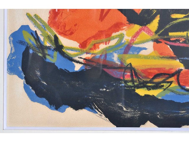 Karel appel - abstracte compositie - bon à tirer - 1960 - afbeelding 6 van  9