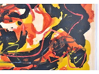 Karel appel - abstracte compositie - bon à tirer - 1960 - afbeelding 8 van  9