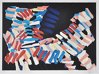 Karel appel - cat of the night - litho - ingelijst - afbeelding 2 van  6