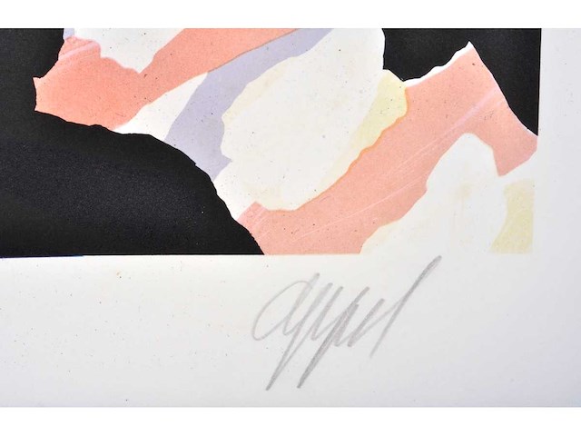 Karel appel - cat of the night - litho - afbeelding 3 van  6