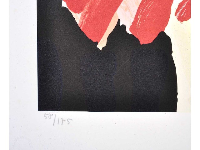 Karel appel - cat of the night - litho - afbeelding 4 van  6