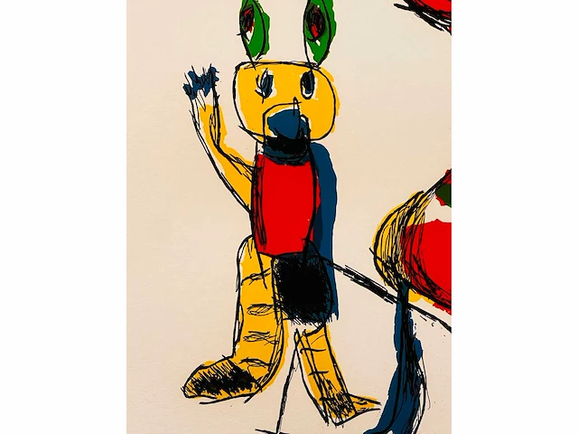 Karel appel - de bon matin - kleurenets - topwerk - afbeelding 7 van  8