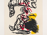 Karel appel - gesigneerde aquatint 1988 - afbeelding 1 van  1