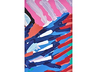 Karel appel - head on water - litho - ingelijst - afbeelding 4 van  6