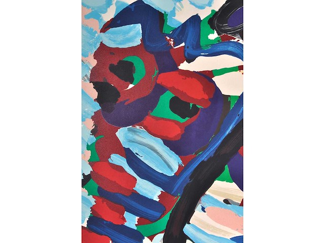 Karel appel - loving heads - litho - afbeelding 10 van  14