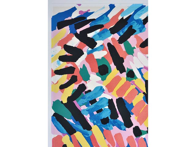 Karel appel - morning face and blue sea - litho - afbeelding 6 van  9