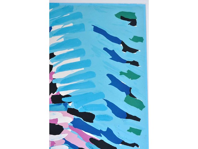 Karel appel - morning face and blue sea - litho - afbeelding 7 van  9