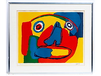 Karel appel - visage - litho - 1969 - afbeelding 2 van  4