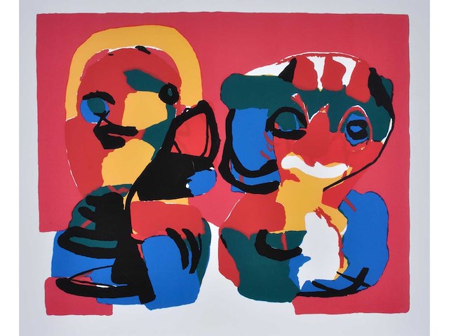 Karel appel (amsterdam, 1921 - 2006) - afbeelding 1 van  1