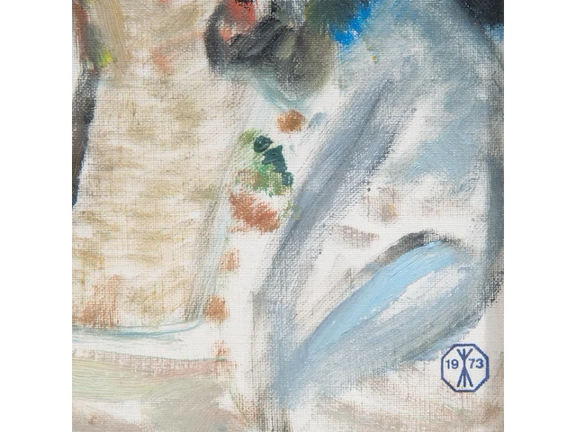 Karel van vlaanderen (1903-1983), reclining nude and a portrait of a girl, oil on canvas 40 x 50 cm. (15 3/4 x 19.67 in.), 23 x 34 cm. (9.06 x 13.39 in.) - afbeelding 4 van  12