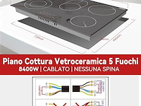 Karinear keramische kookplaat (5 platen) - afbeelding 3 van  7