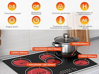 Karinear keramische kookplaat (5 platen) - afbeelding 4 van  7