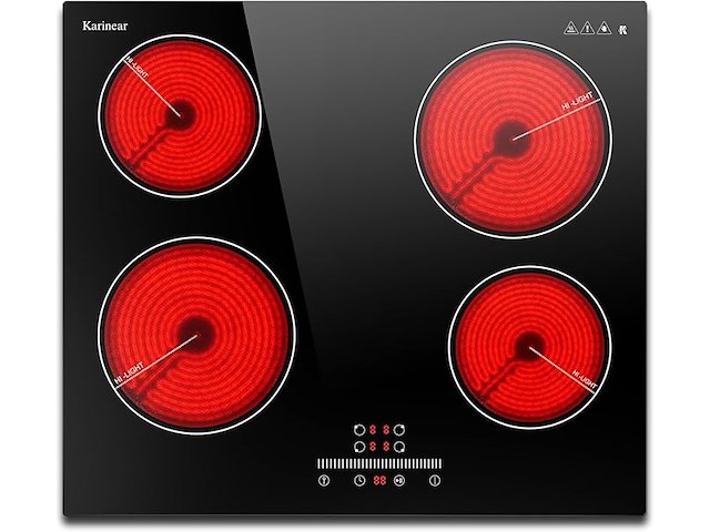 Karinear keramische kookplaat (60 cm) - afbeelding 1 van  6