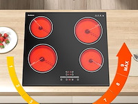 Karinear keramische kookplaat (60 cm) - afbeelding 2 van  6