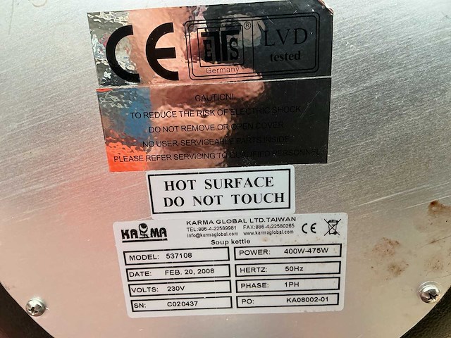Karma 537108 warmhoudketel - afbeelding 2 van  2