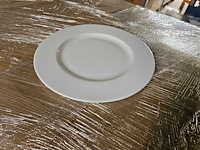 Karolina - amelia - wit plat bord 24cm - afbeelding 1 van  3