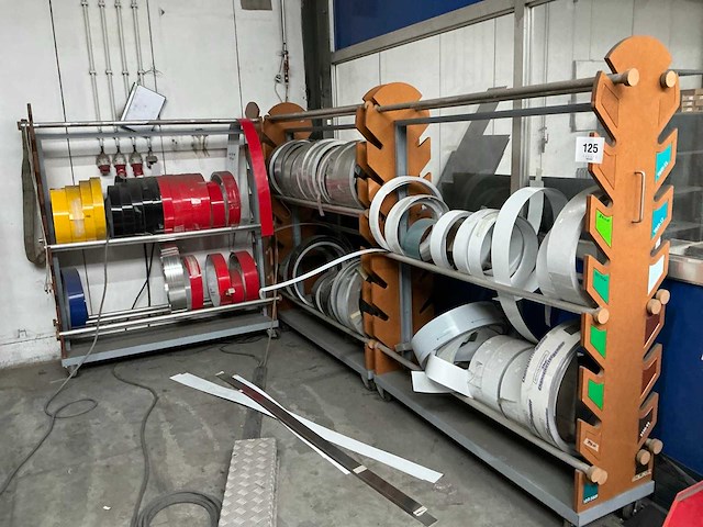 Karren (3x) met aluminium rollen band (40x) - afbeelding 11 van  15