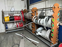 Karren (3x) met aluminium rollen band (40x) - afbeelding 11 van  15