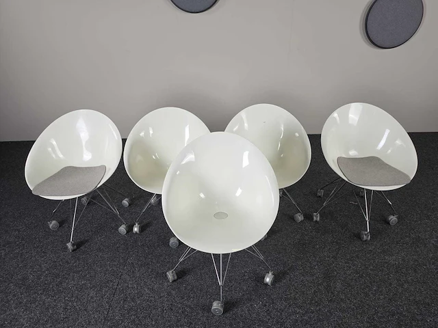 Kartell - ero|s| - kantinestoel (5x) - afbeelding 2 van  6