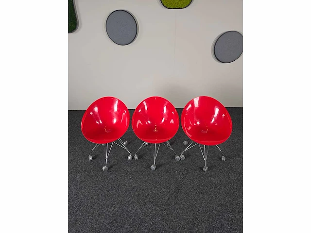 Kartell - ero|s| - kantinestoelen (3x) - afbeelding 4 van  7