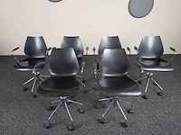 Kartell - maui - vergaderstoelen (6x) - afbeelding 4 van  11