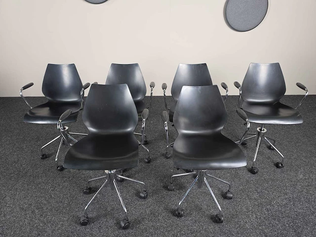 Kartell - maui - vergaderstoelen (6x) - afbeelding 4 van  11