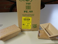 Karton thermic bakjes (biologisch afbreekbaar) - afbeelding 1 van  3