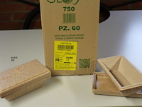 Karton thermic bakjes (biologisch afbreekbaar) - afbeelding 1 van  3