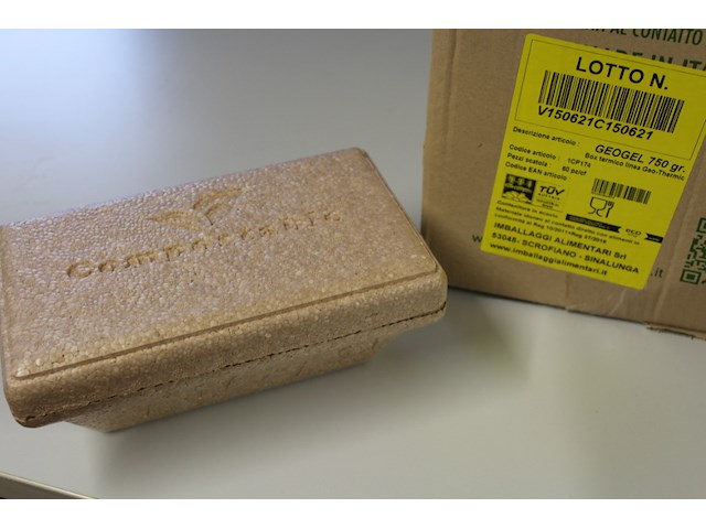 Karton thermic bakjes (biologisch afbreekbaar) - afbeelding 2 van  3