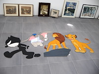 Kartonnen disney figuren (x4) - afbeelding 1 van  9