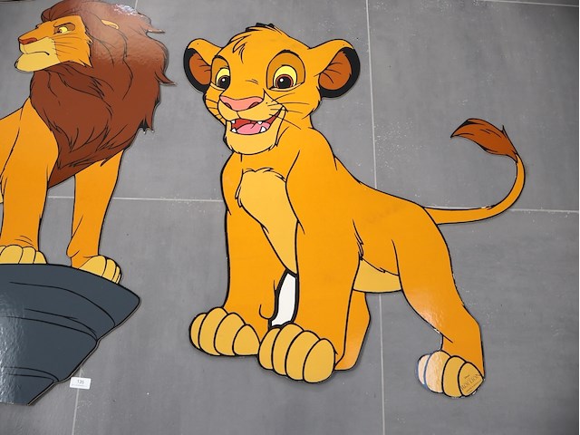 Kartonnen disney figuren (x4) - afbeelding 2 van  9