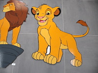 Kartonnen disney figuren (x4) - afbeelding 2 van  9