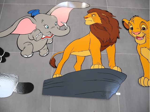 Kartonnen disney figuren (x4) - afbeelding 4 van  9