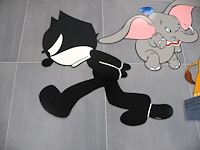 Kartonnen disney figuren (x4) - afbeelding 8 van  9