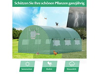 Kas met metalen structuur 4x3x2m - afbeelding 6 van  7