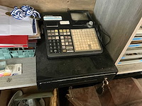 Kassa casio compleet met metalen geldlade - afbeelding 3 van  4
