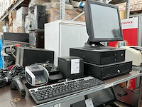 Kassaregister betaalautomaat,geldlade,scanner en monitor - afbeelding 1 van  3
