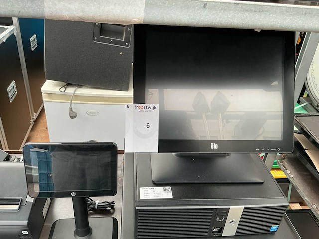 Kassaregister betaalautomaat,geldlade,scanner en monitor - afbeelding 2 van  5