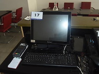 Kassasysteem, caixa, met monitor, toetsenbord en bonprinter, werking niet gekend