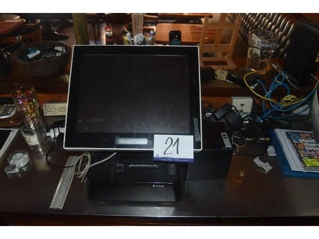 Kassasysteem, met stealth touch touchscreen en s-line printer, werking niet gekend - afbeelding 1 van  3