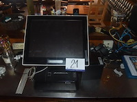 Kassasysteem, met stealth touch touchscreen en s-line printer, werking niet gekend