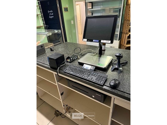 Kassasysteem met weegschaal - afbeelding 1 van  5