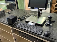 Kassasysteem met weegschaal